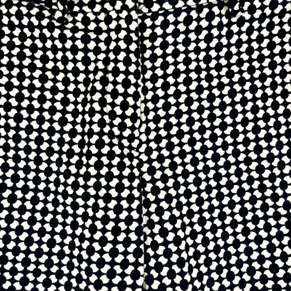 H&M Black White Women’s Geometric Print Pants 4 - Picture 2 of 9